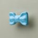 Turquoise Green Ceramic Bow Cabinet Knob